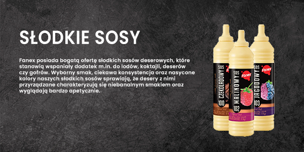 sosy słodkie